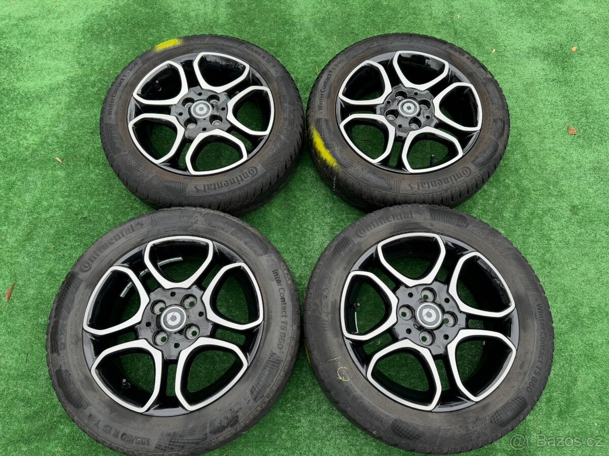 Originál alu kola Smart 4x100 R15 Foufour W453