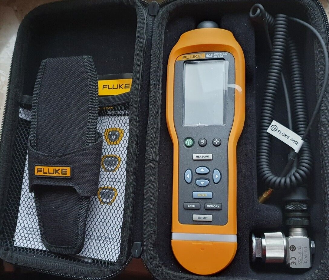 Měřicí přístroje Fluke Vibrometr FLUKE-805 + senzor Fluke 80