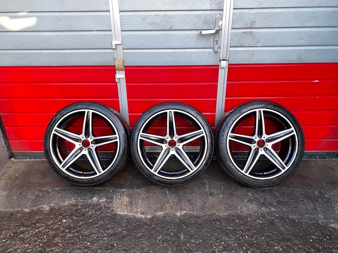 Original ALU kola 3x 18" 8J ET35 + letní Matador 225/40/R18