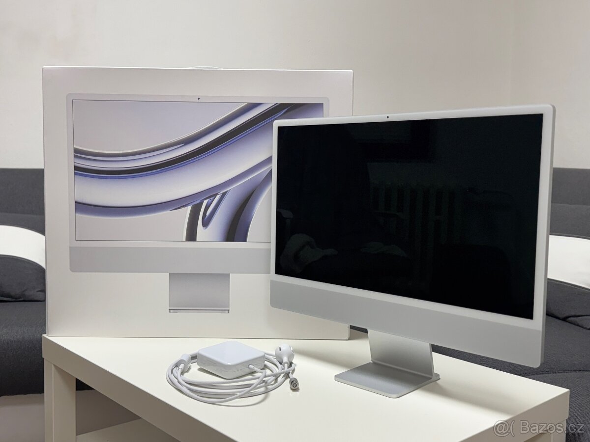 iMac 24" (2023), Apple M3, 8GB RAM, 256GB SSD, Retina 4.5K