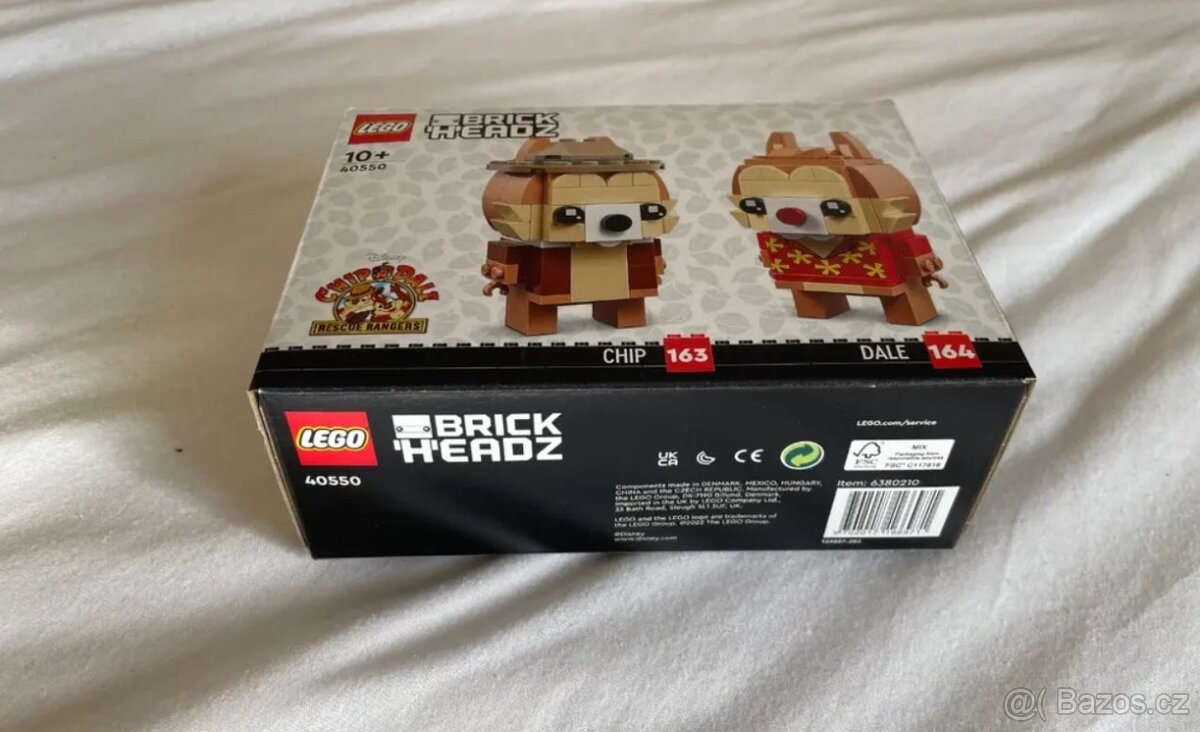 Lego 40550 Chip a Dale - BrickHeadz krabice 10/10
