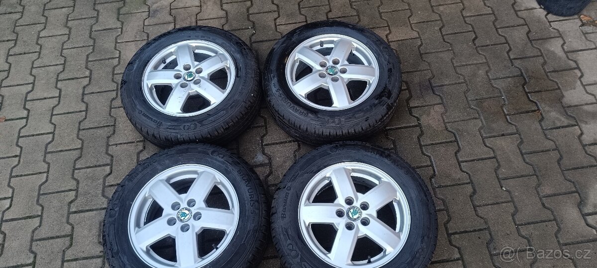 ALU 6Jx15 ET38 5x100 Škoda Octavia Golf IV ...