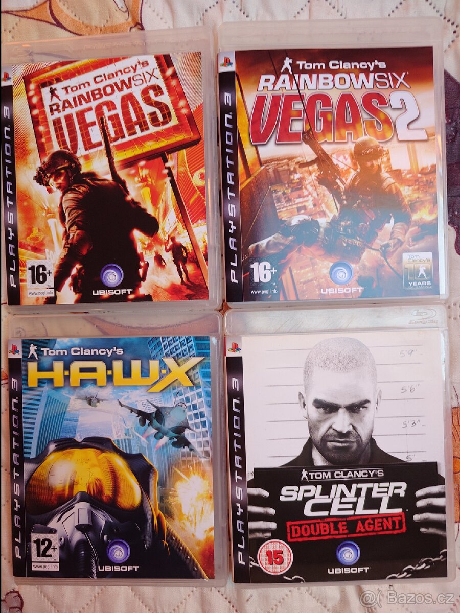 PS3 - PlayStation 3 Tom Clancys 4 hry