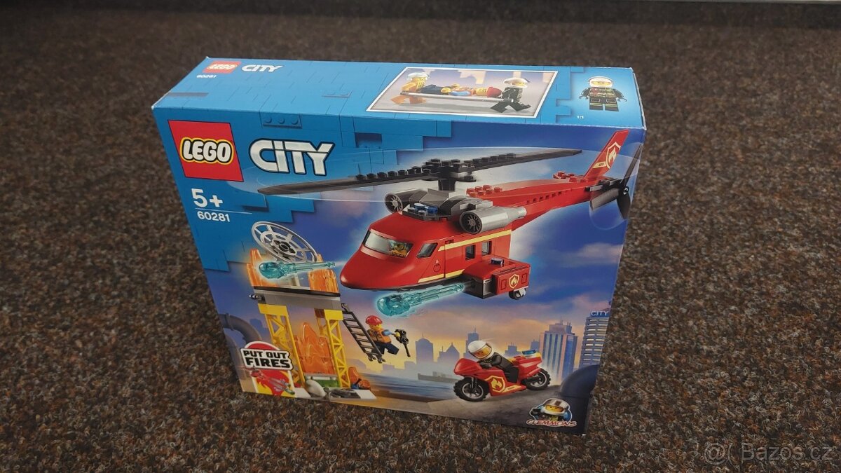 LEGO City 60281 Hasičský záchranný vrtulník - Vánoční dárek