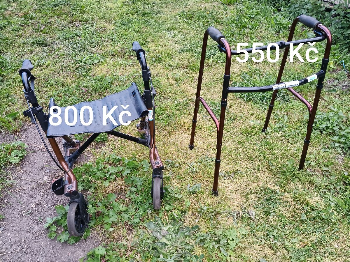 Prodám chodítko pro seniora za 800 Kč a za