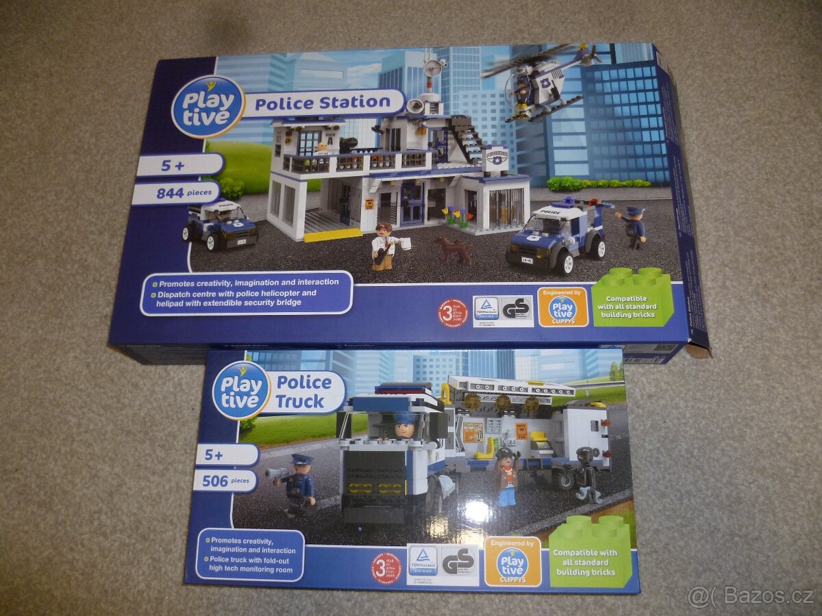 2x stavebnice policie
