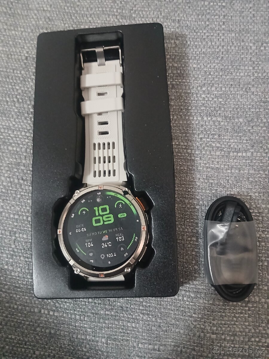 Chytré hodinky pánské šedé