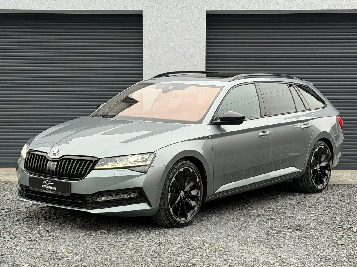 ŠKODA SUPERB SPORTLINE 2.0TSI 140KW TAŽNÉ cockpit m2021