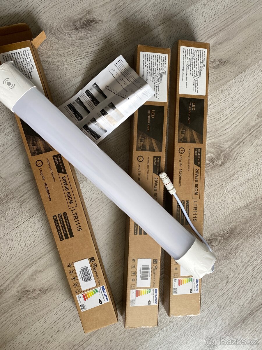 Led zářivky voděodolné 20 Watt , 60 cm