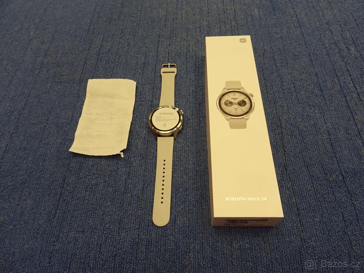 Chytré hodinky Xiaomi Watch S4 v záruce do 7/2027