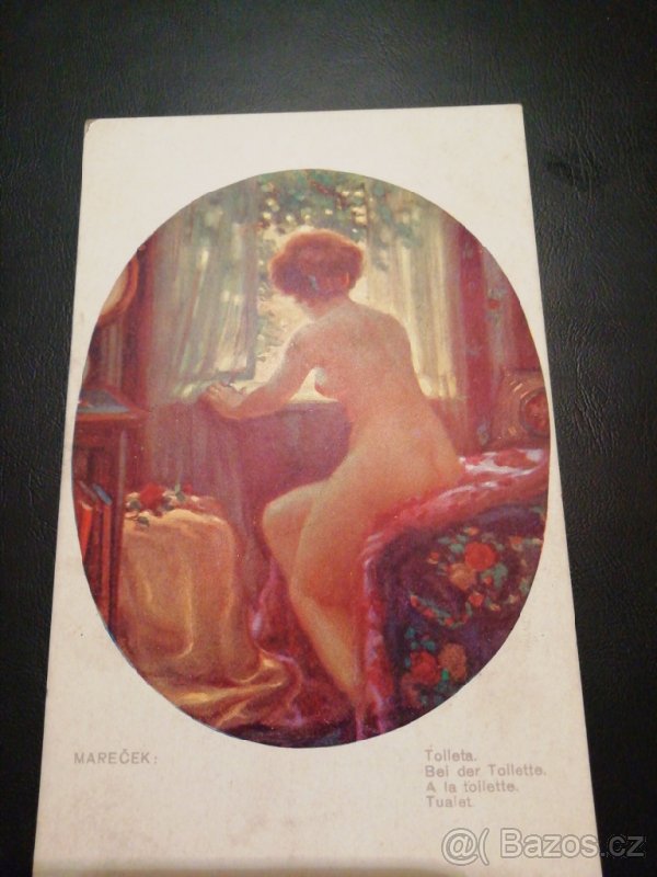 Historické pohlednice s akty