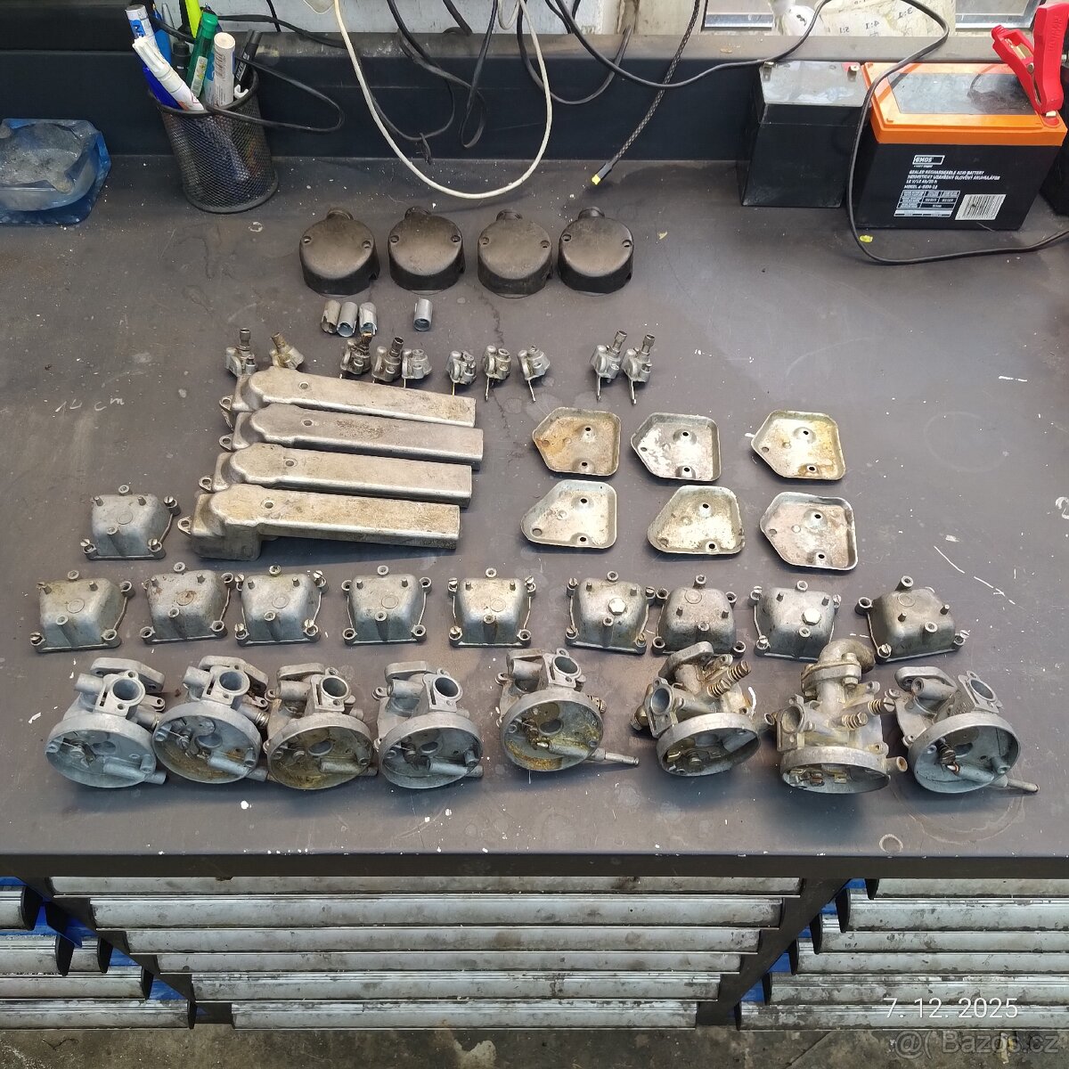 Karburátory babetta 210 a jejích příslušenství