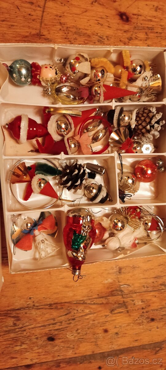 Staré vánoční ozdoby