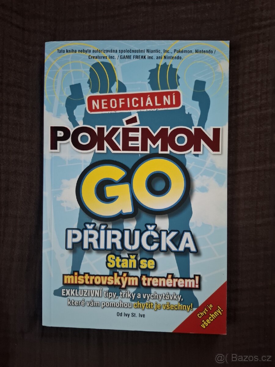 Kniha Pokémon Go příručka