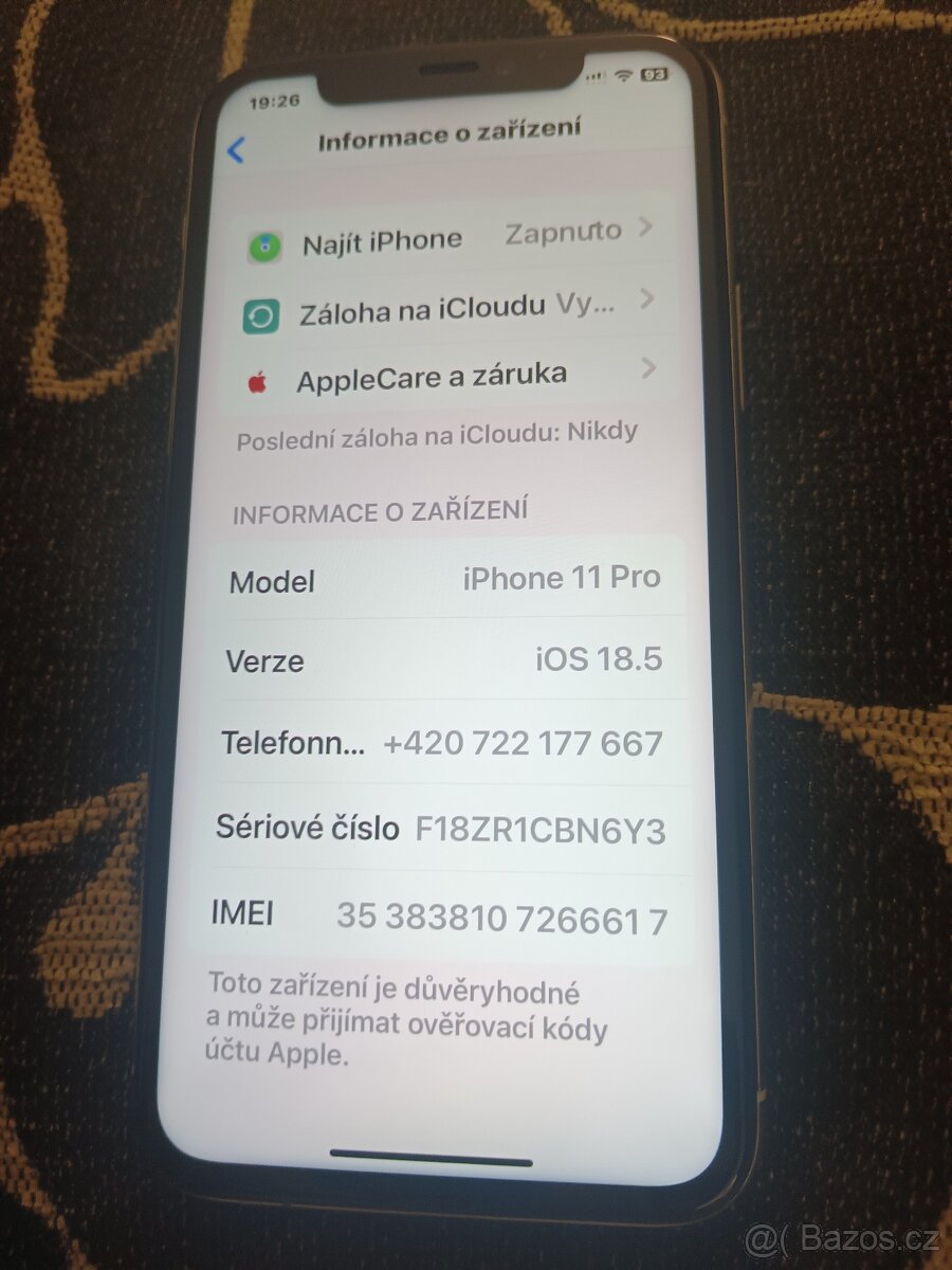 iPhone 11 pro 128Giga