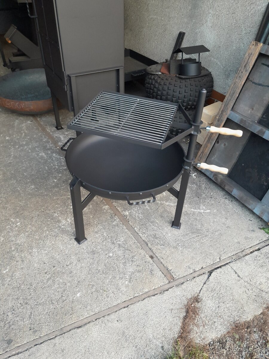 Přenosné ohniště - gril