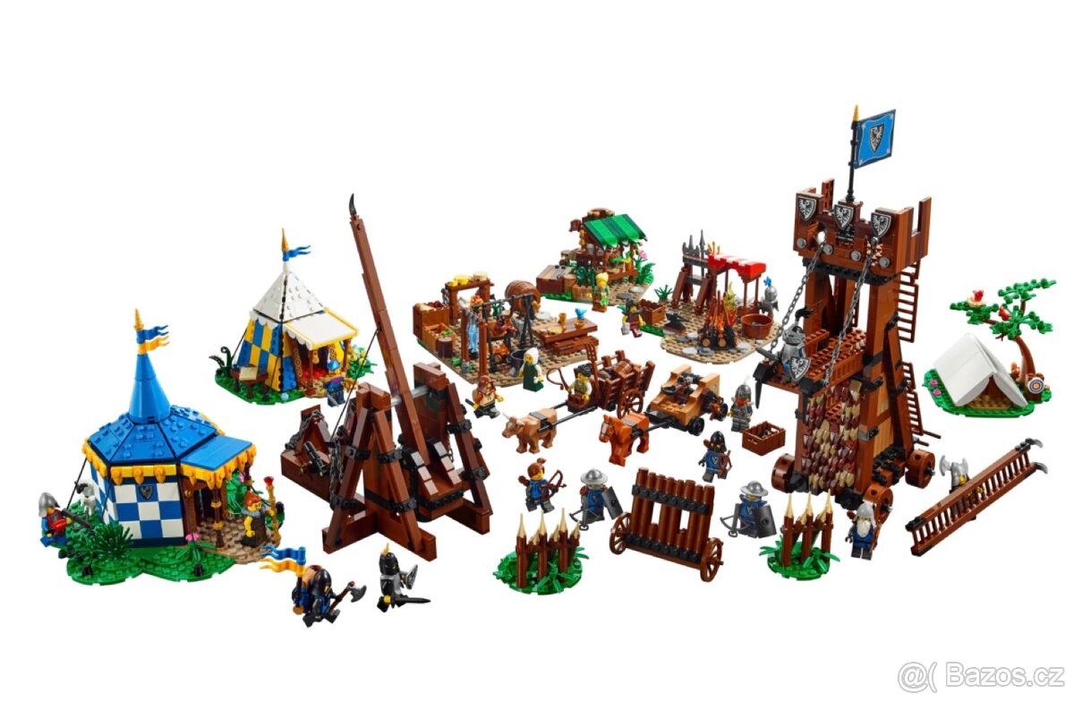 Lego Bricklink siege encampment