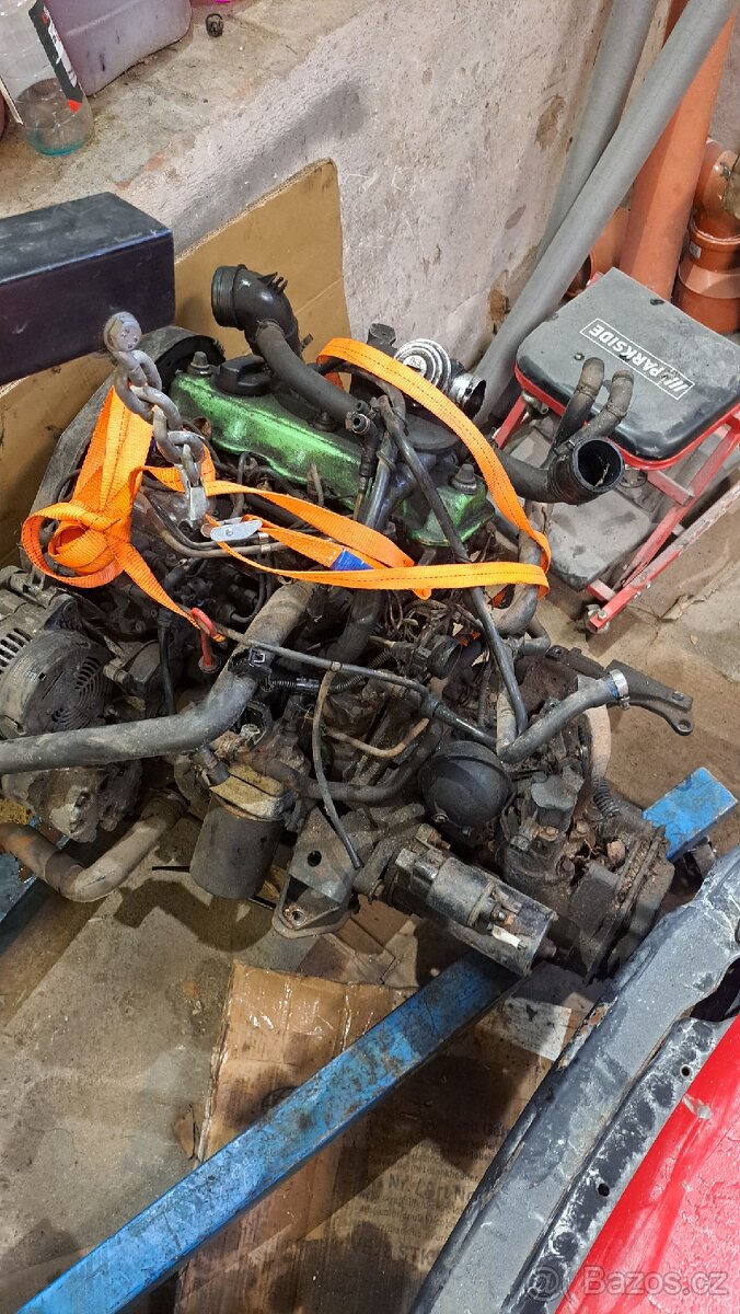Motor 1.9 tdi 66kw golf 3