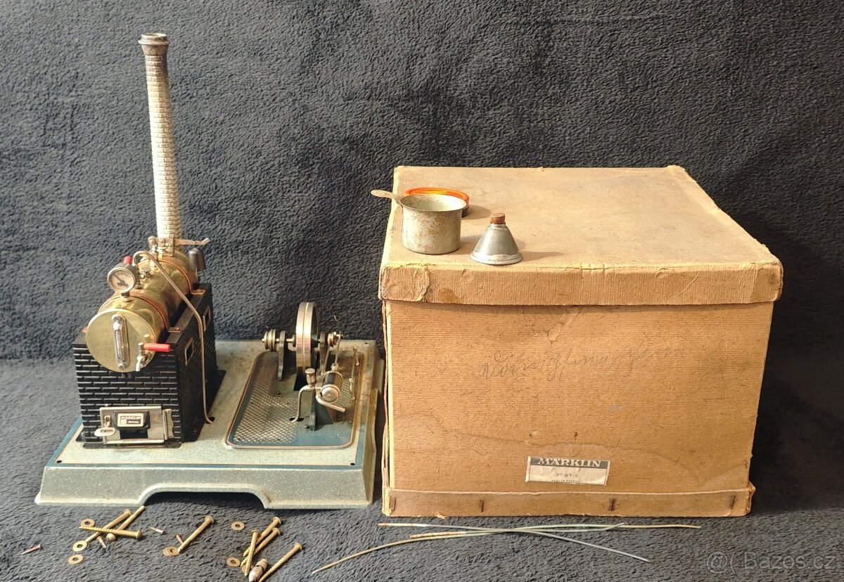 Parní stroj MÄRKLIN z roku 1933 