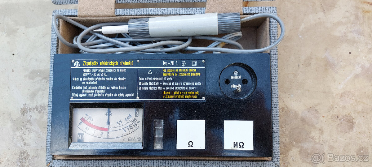 Zkoušečka elektrických předmětů ZO 1