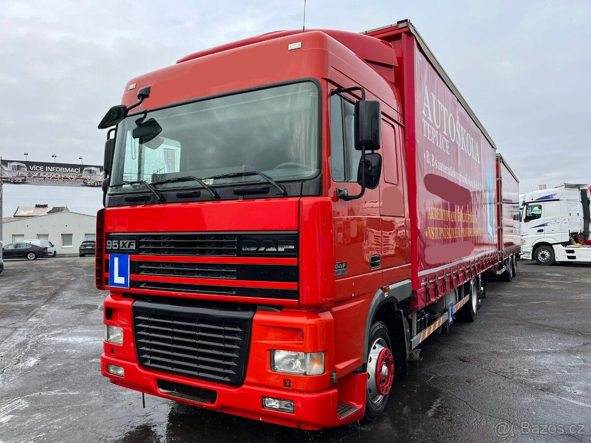 DAF XF 95.380 MANUÁL RETARDÉR EURO III + SAMRO CD18VJPA