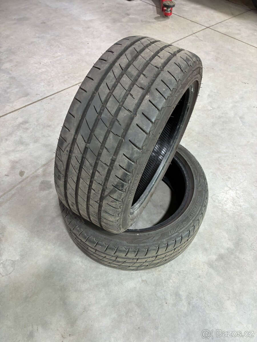 2x pneu 225/45/17 6mm DOT 0322