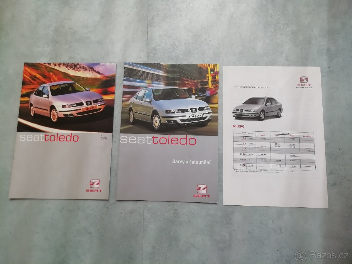 Seat Toledo - CZ katalogy a ceník - doprava v ceně