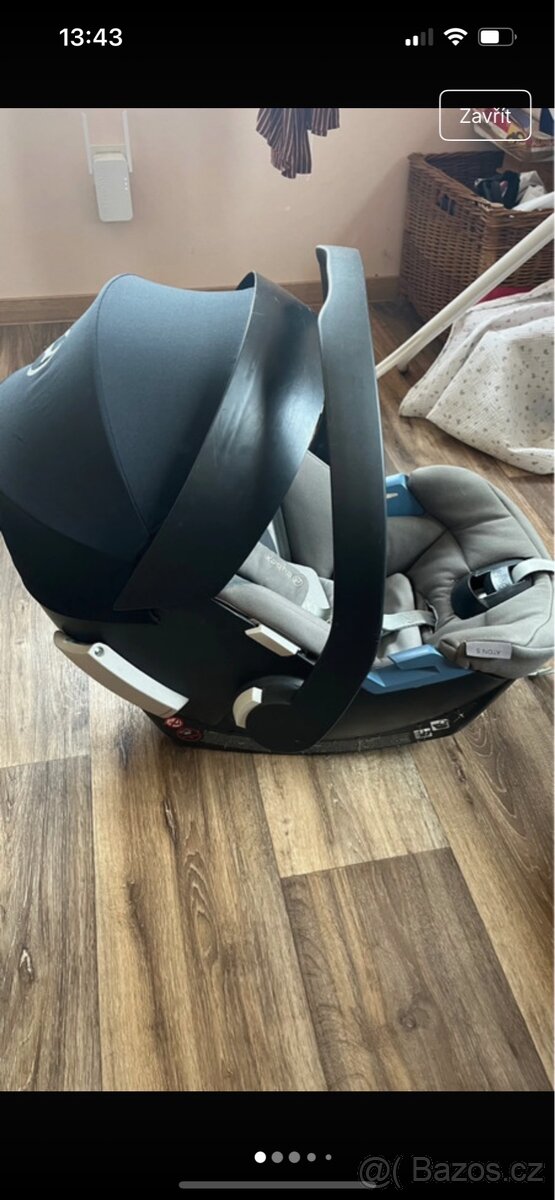 Autosedačka Cybex Aton 5 + isofix