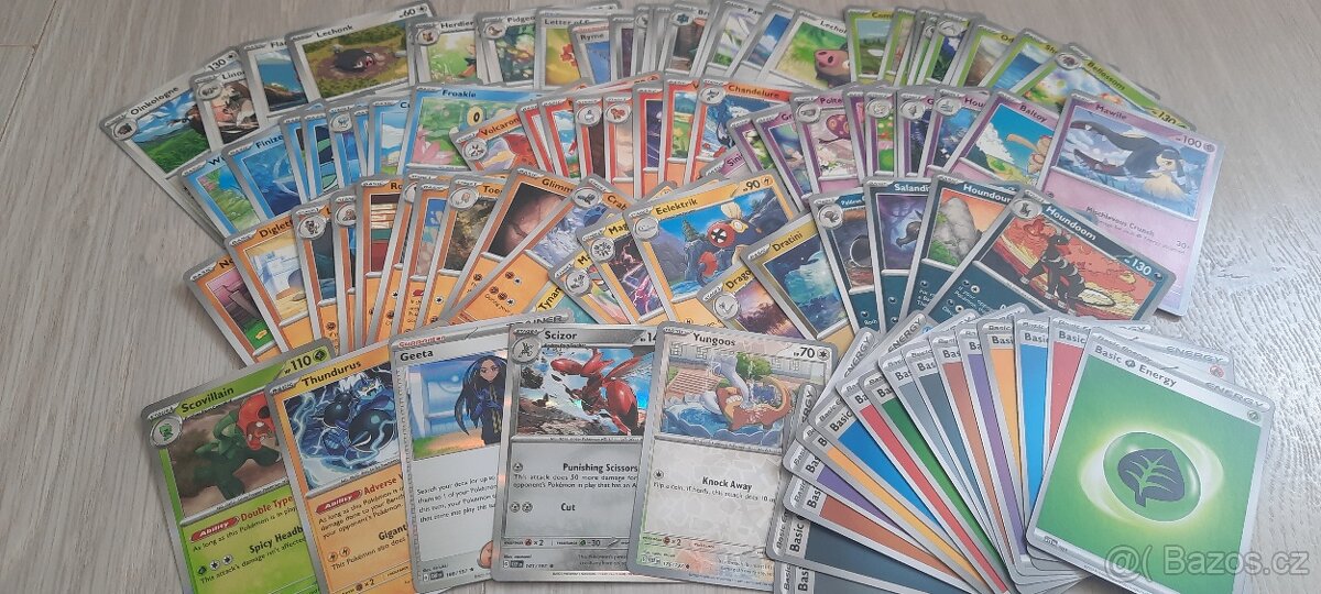 Pokémon karty Obsidian Flames 101 ks