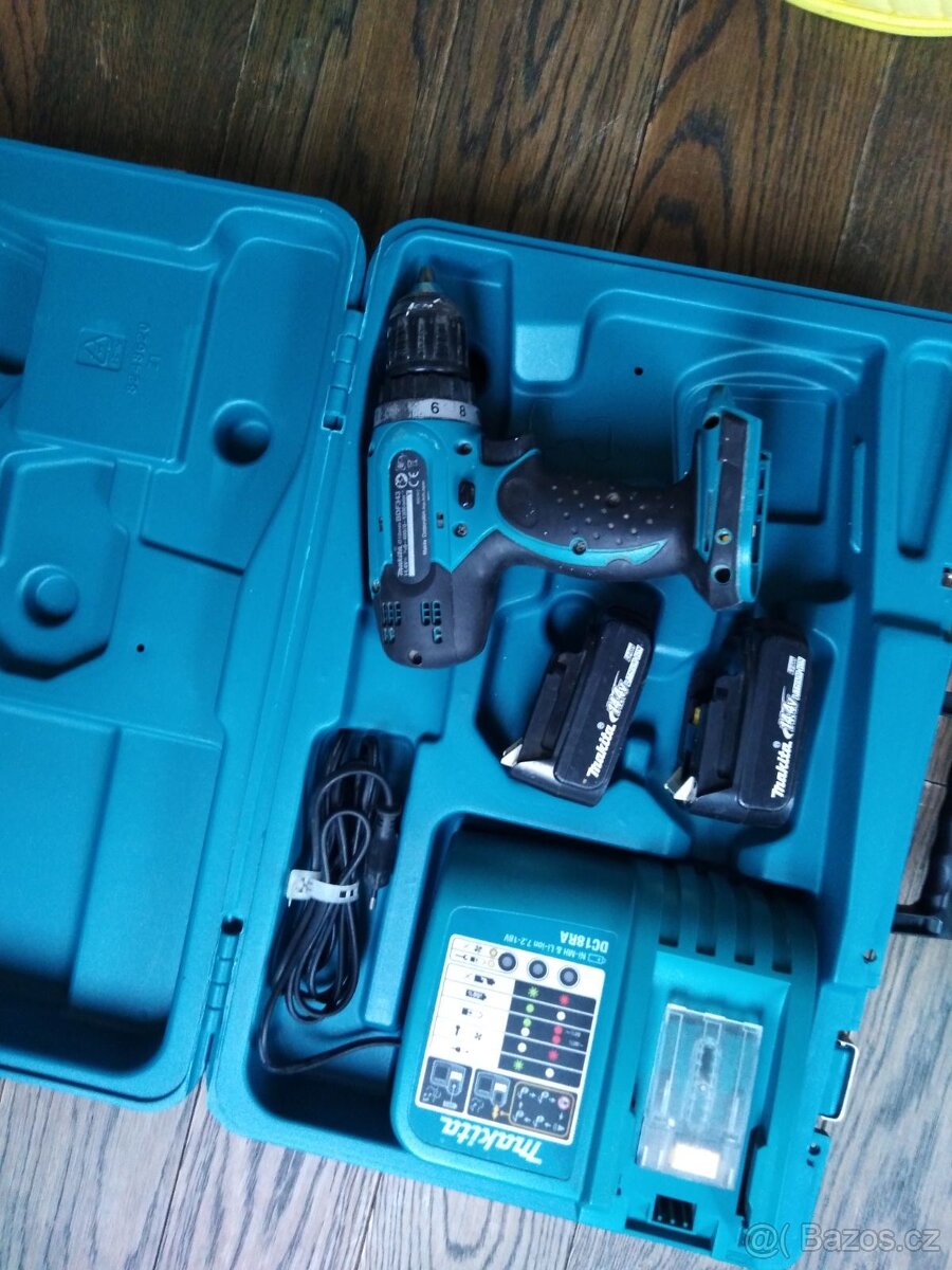 Aku šroubovák MAKITA 14,4 V BDF 343