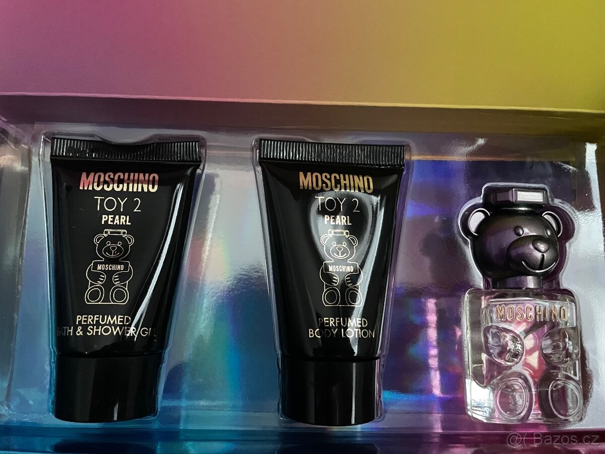 Moschino Toy 2 Pearl set parfémová voda 5ml + sprchový gel 2