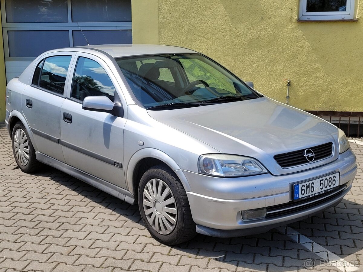 Opel Astra, 1,8 jezdí DOBŘE,STK na rok