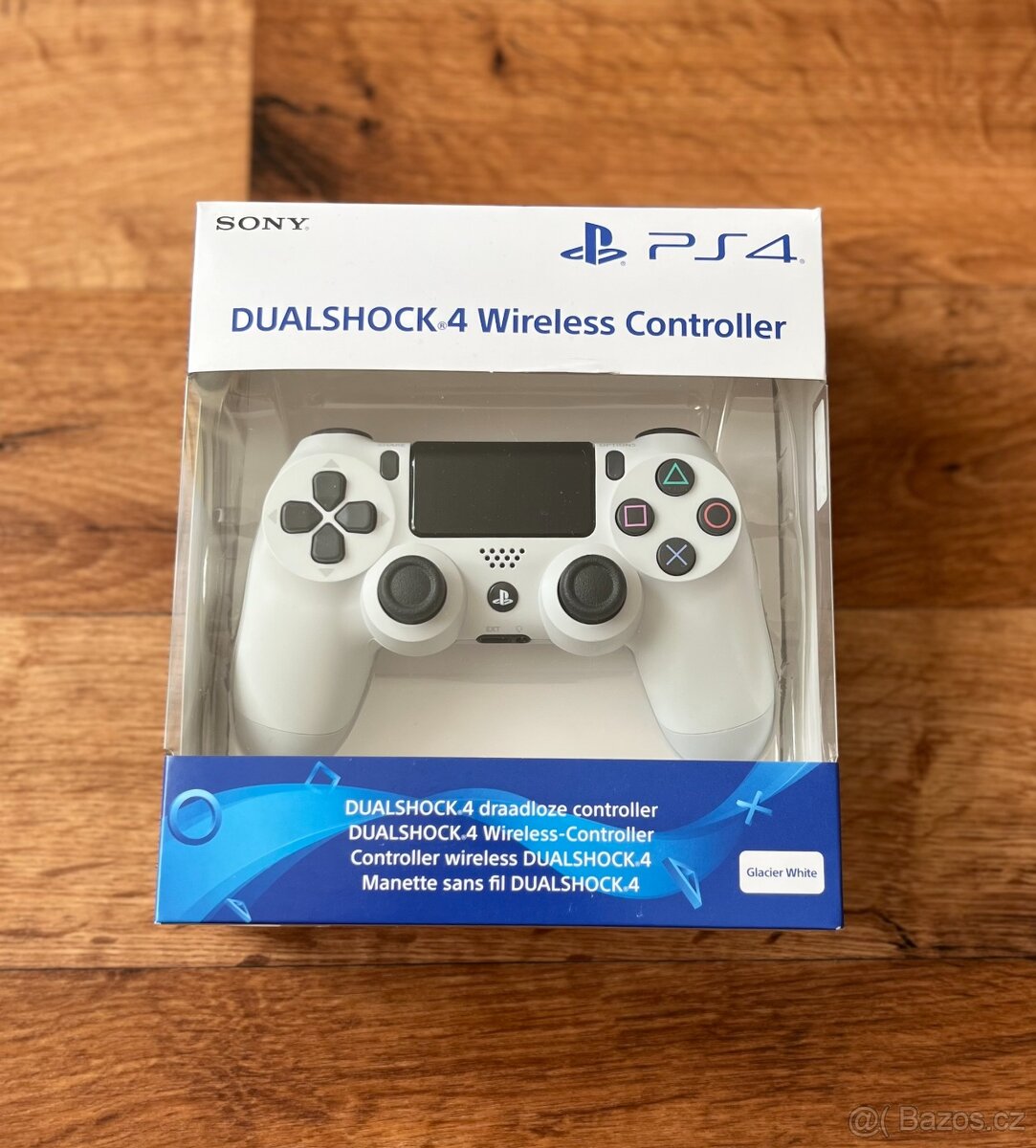 Originální ovladač Sony DualShock 4 pro PS4 V2 bílý