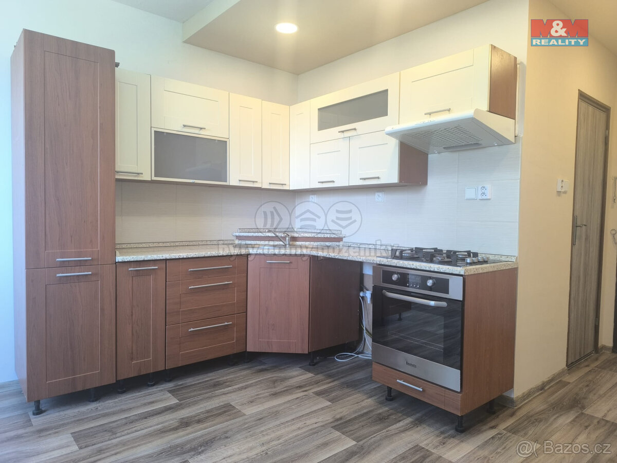 Pronájem bytu 1+1, 33 m², Jirkov, ul. Generála Svobody