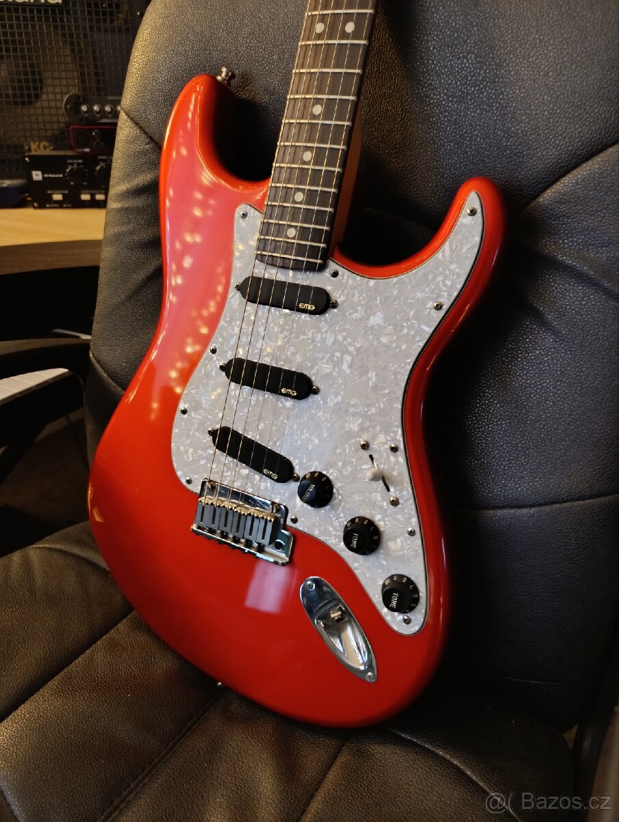 Elektrická kytara Fender originál USA + Aparát