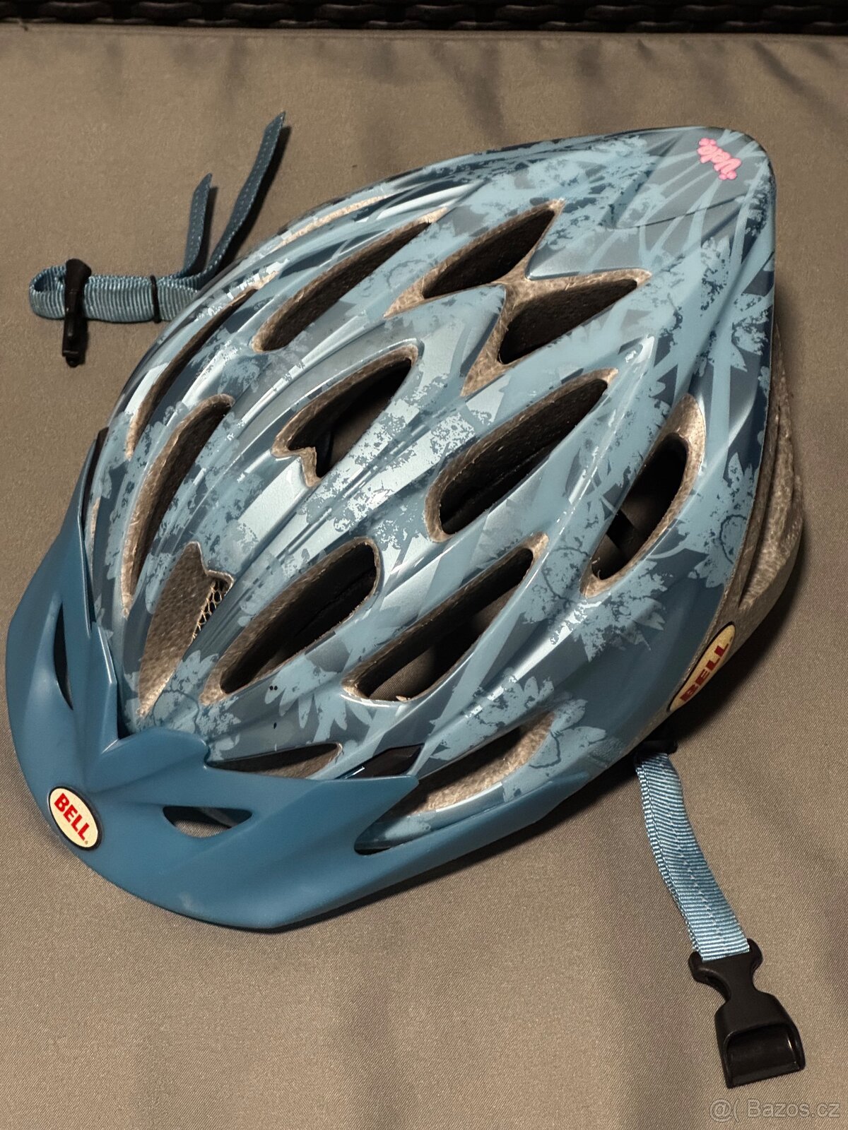 Dívčí MTB světle modrá přilba Bell