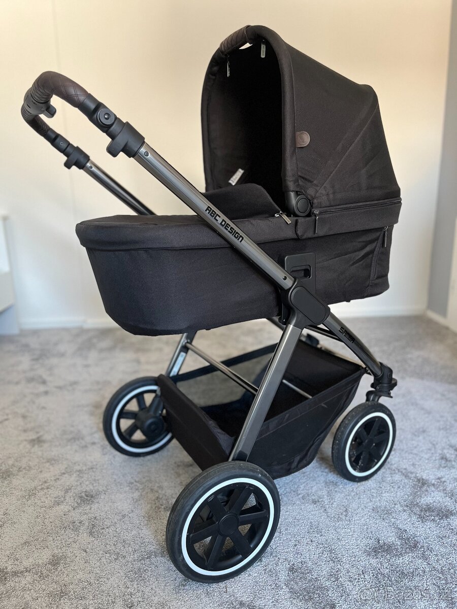 Prodám kočárek 3v1 ABC Design Samba dolphin Diamond