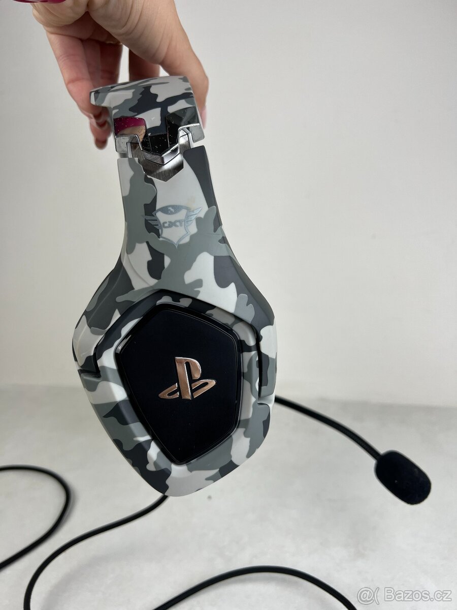 Sluchátka na PS TRUST GXT 488 FORZE-G PS4 HEADSET GREY