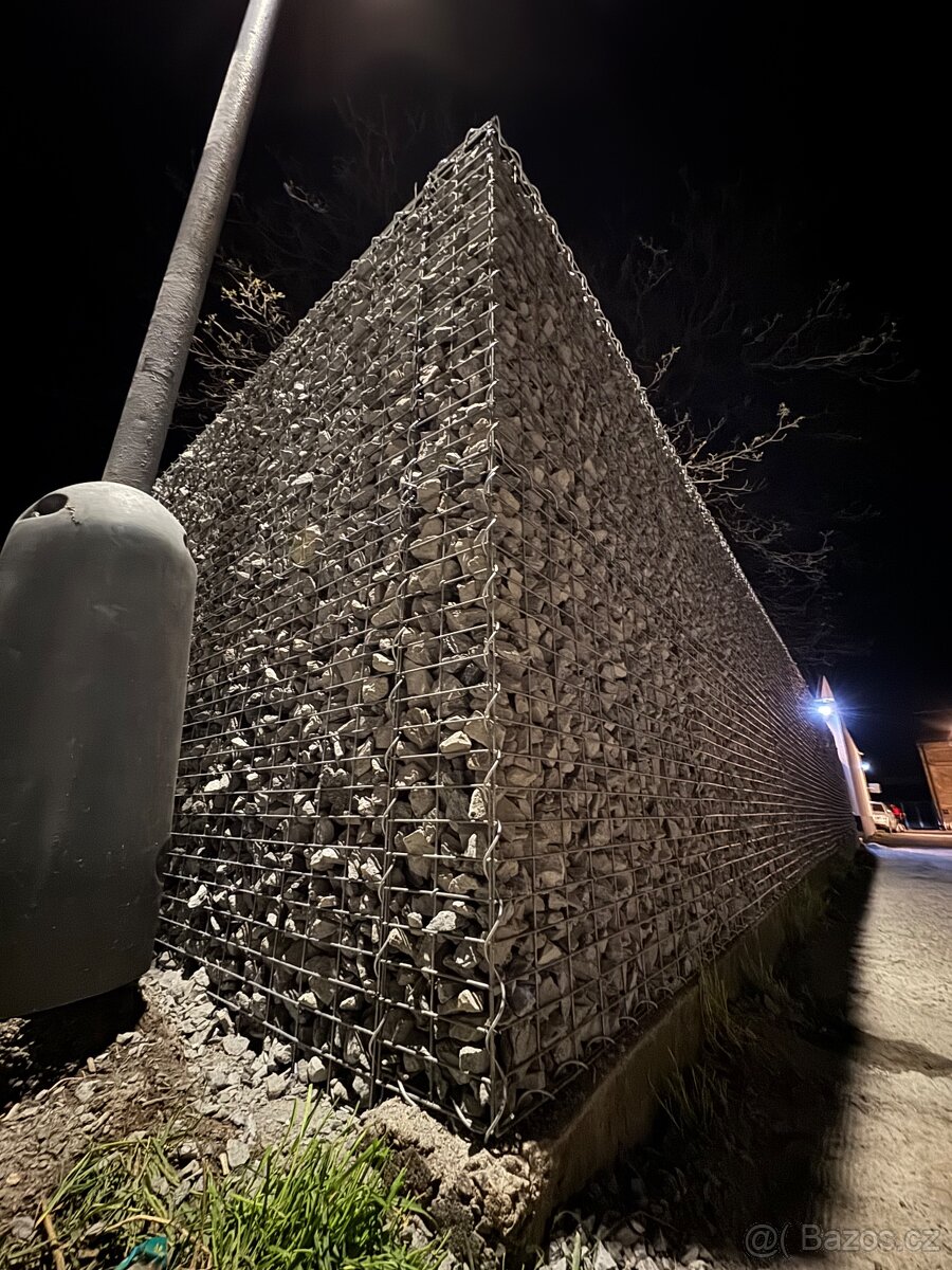 🗿GABIONY🪨sypané i rovnané na🗝️