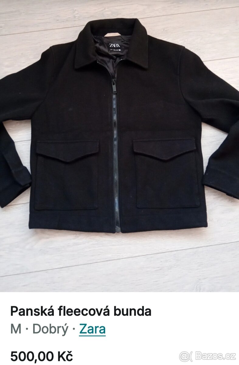 Panská fleecová bunda