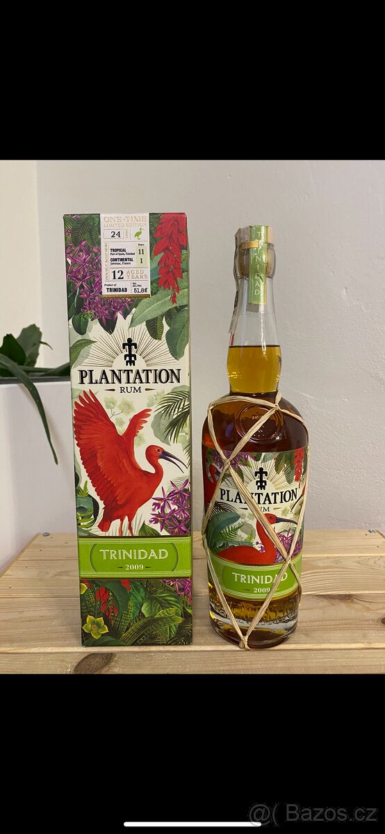 Plantation Trinidad 2009 51,8% limitovaná edice rum