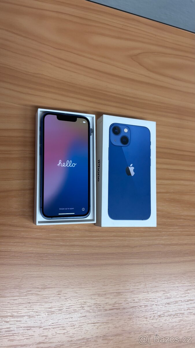APPLE iPhone 13 mini 256 GB modrý