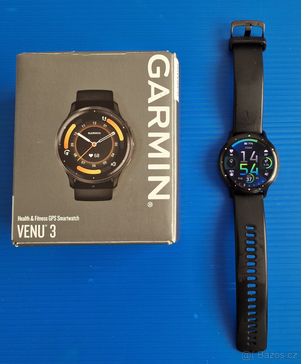Predám Garmin Venu 3 + remienky a ochranné sklíčka