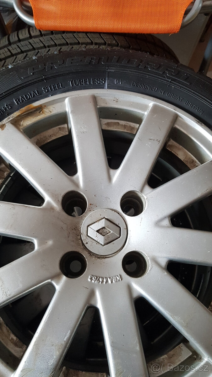 RENAULT-175|65 R14-NOVÉ ZIMNÍ PNEU NA KRÁSNÝCH ELEKTRONECH