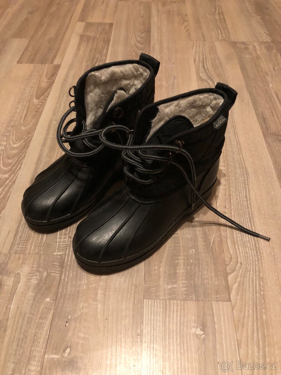 Detske snehule/ zateplene holinky Aigle 31/32