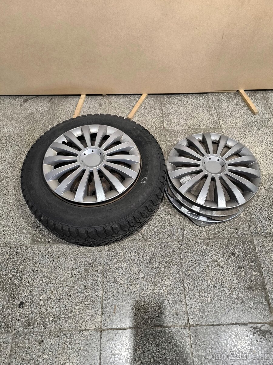 Zimní plechová kola Fiat