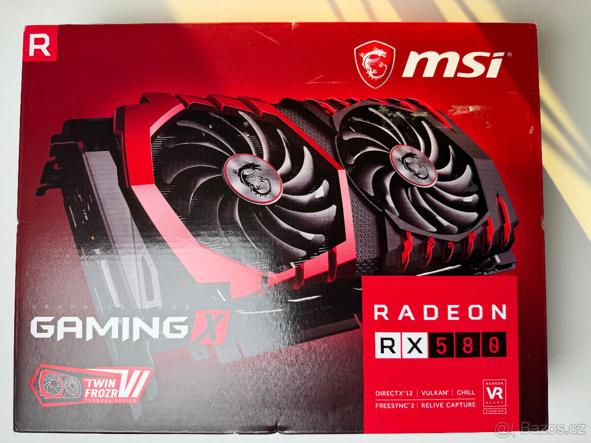 MSI Radeon RX 580 GAMING X 8G
