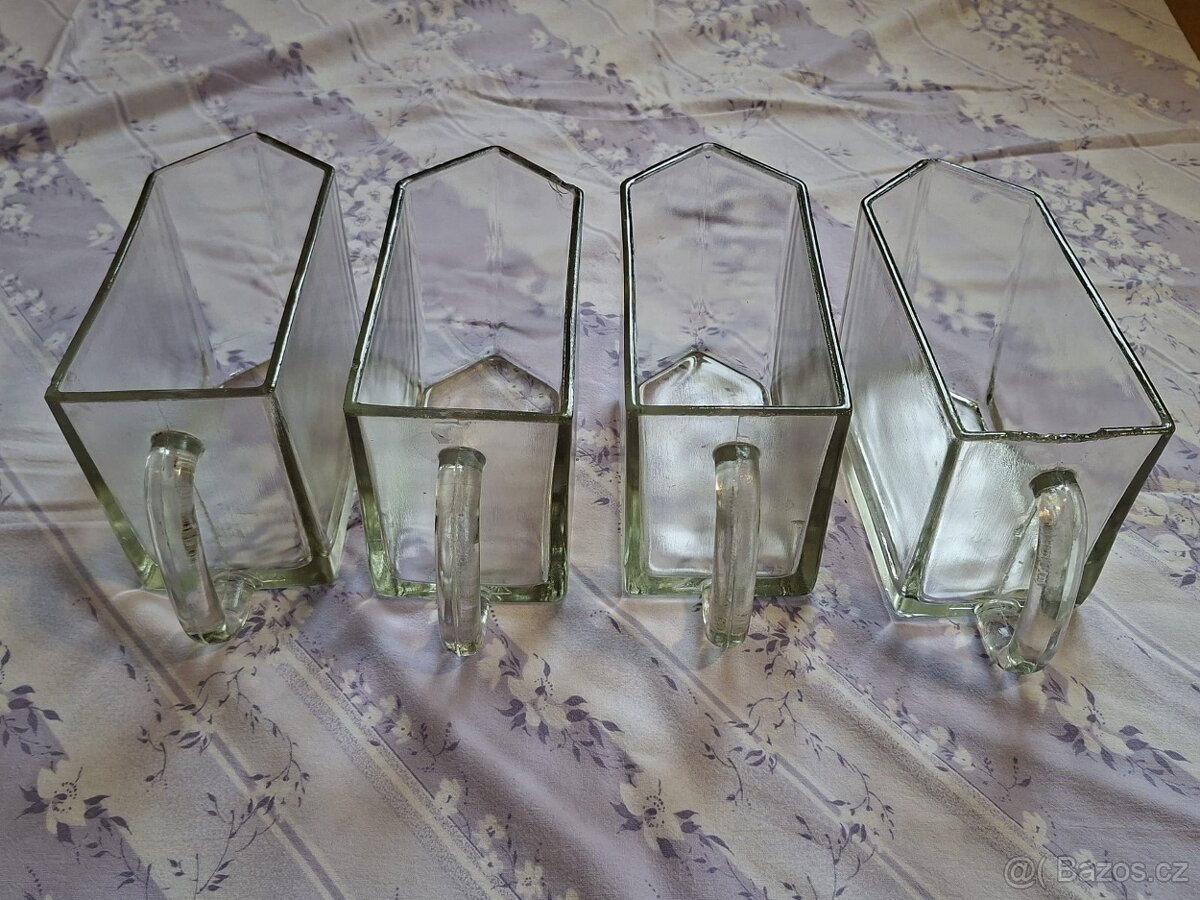 Dóza zásobnice skleněná na potraviny RETRO