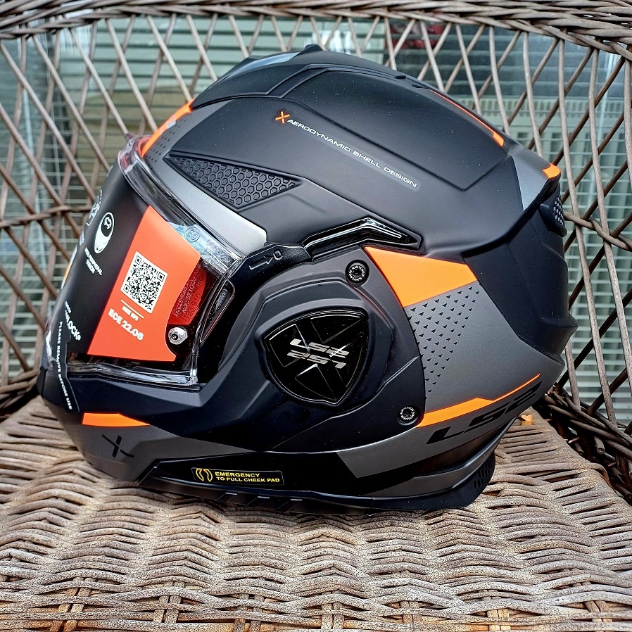 Silniční překlápěcí přilba LS2 Advant X Oblivion