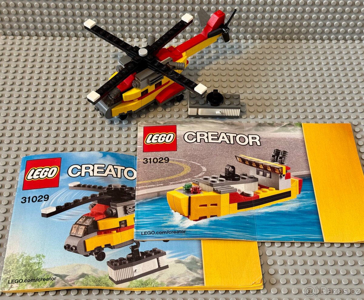 LEGO Creator 3v1 - Letadlo, vrtulníky